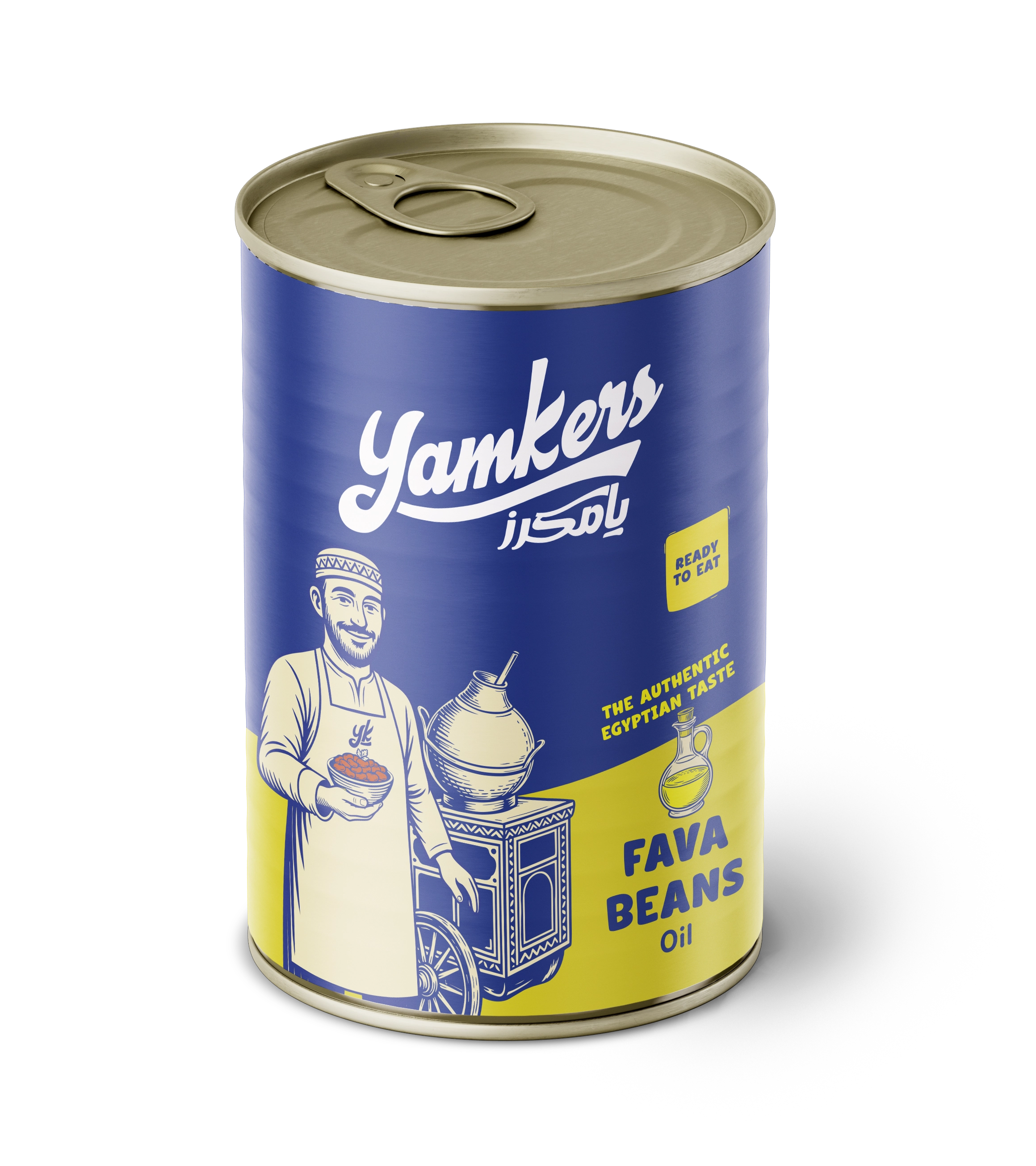 Yamkers Fava Beans with Oil 1000g